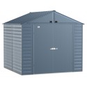 Arrow Select 8x8 Steel Storage Shed Kit - Blue Grey (SCG88BG)