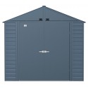 Arrow Select 8x8 Steel Storage Shed Kit - Blue Grey (SCG88BG)