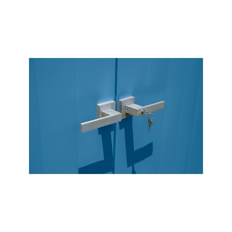 Arrow Select 8x8 Steel Storage Shed Kit - Blue Grey (SCG88BG)