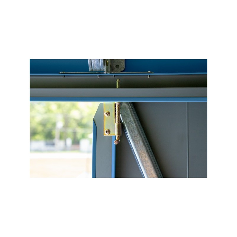 Arrow Select 8x8 Steel Storage Shed Kit - Blue Grey (SCG88BG)