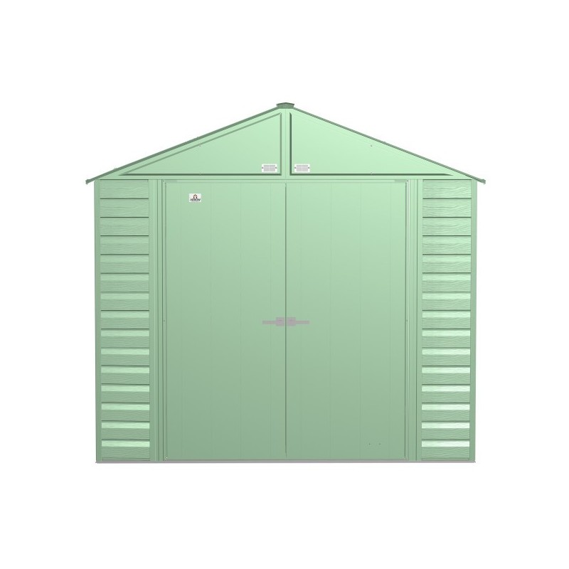 Arrow Select 8x8 Steel Storage Shed Kit - Sage Green (SCG88SG)