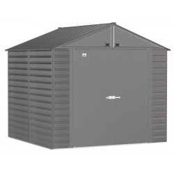 Arrow Select 8x8 Steel Storage Shed Kit - Charcoal (SCG88CC)