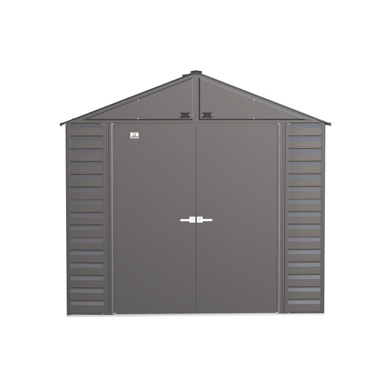 Arrow Select 8x8 Steel Storage Shed Kit - Charcoal (SCG88CC)