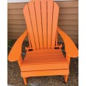 Green Country Decor 2-PACK Folding Adirondack Chairs - Tangerine (ACF-TANG)
