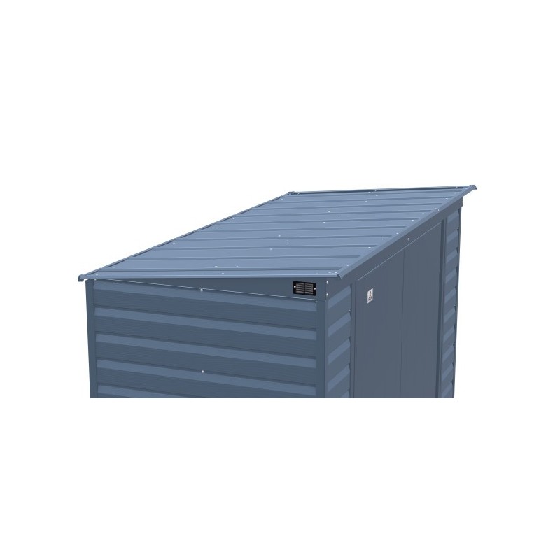 Arrow Select 10x4 Steel Storage Shed Kit - Blue Grey (SCP104BG)