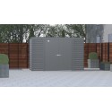 Arrow Select 10x4 Steel Storage Shed Kit - Charcoal (SCP104CC)