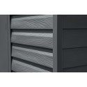 Arrow Select 10x4 Steel Storage Shed Kit - Charcoal (SCP104CC)