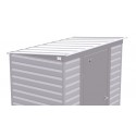 Arrow Select 6x4 Steel Storage Shed Kit - Flute Grey (SCP64FG)