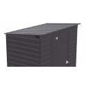 Arrow Select 6x4 Steel Storage Shed Kit - Charcoal (SCP64CC)