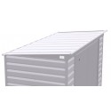 Arrow Select 8x4 Steel Storage Shed Kit - Flute Grey (SCP84FG)