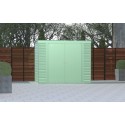 Arrow Select 8x4 Steel Storage Shed Kit - Sage Green (SCP84SG)