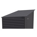 Arrow Select 8x4 Steel Storage Shed Kit - Charcoal (SCP84CC)