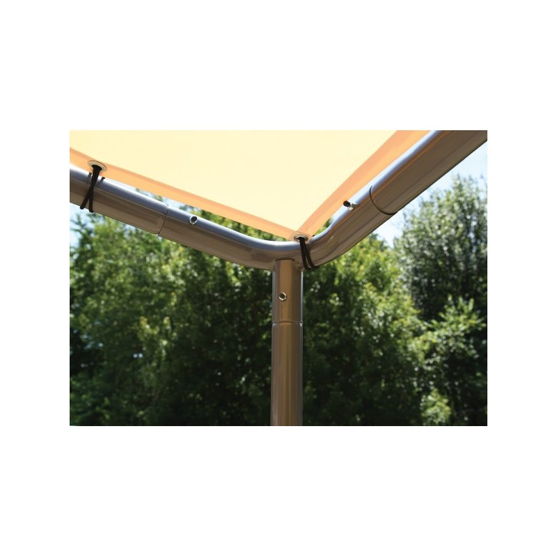 ShelterLogic 10x10 Pacifica Gazebo Canopy Kit with Tan Cover (22512)