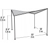 ShelterLogic 10x10 Del Ray Gazebo Canopy Kit with Tan Cover (22514) ShelterLogic 10x10 Del Ray Gazebo Canopy Kit with Tan Cover (22514)