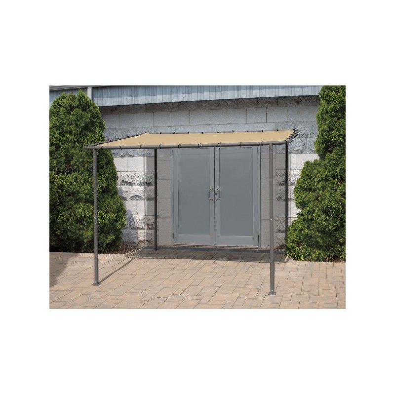 ShelterLogic 10x6 Solano Gazebo Canopy Kit with Tan Cover (22516)
