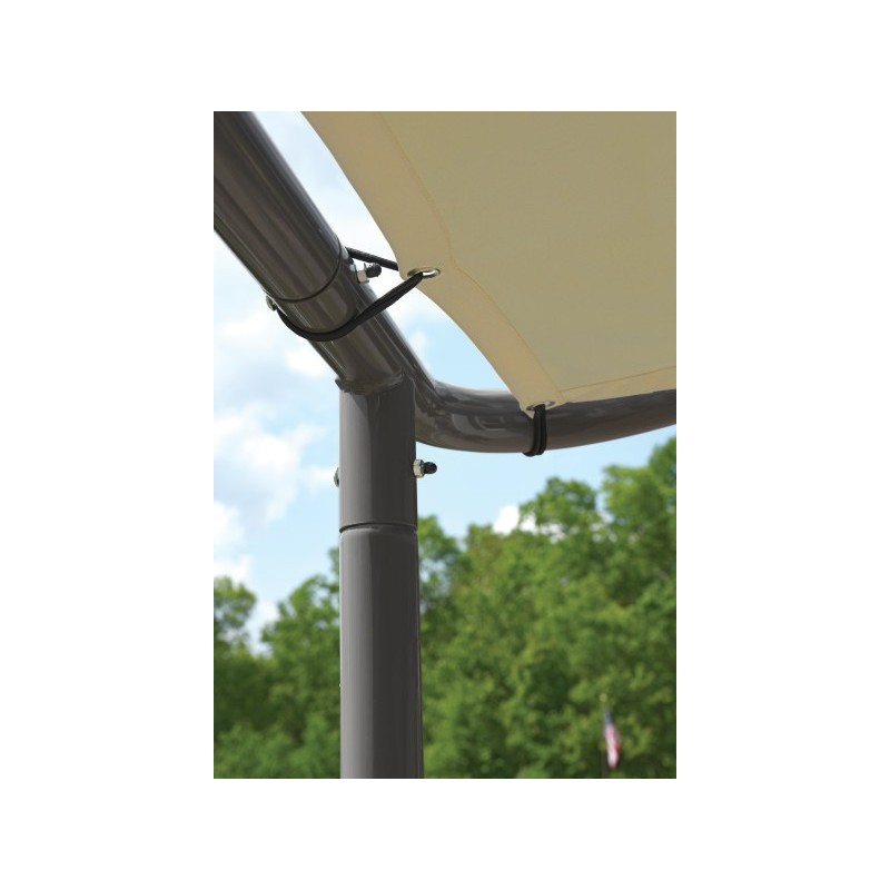ShelterLogic 10x6 Solano Gazebo Canopy Kit with Tan Cover (22516)