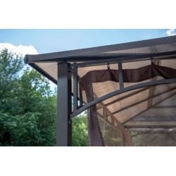 ShelterLogic 10x12 Sycamore Brown Gazebo Kit (24024)
