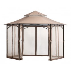 ShelterLogic 11x11 Magnolia Brown Gazebo (24026)