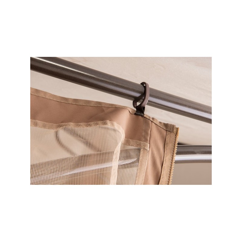 ShelterLogic 11x11 Magnolia Brown Gazebo (24026)