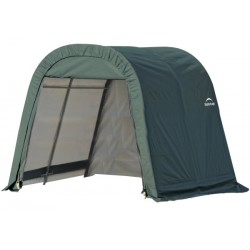 ShelterLogic ShelterCoat 8x8 Green Garage Kit - Round (76804)