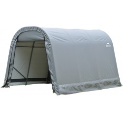 ShelterLogic ShelterCoat 8x12 Gray Garage Kit - Round (76813)