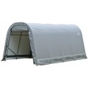 ShelterLogic ShelterCoat 8x16 Gray Garage Kit - Round (76823)