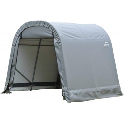 ShelterLogic ShelterCoat 10x8 Gray Garage Kit - Round (77803)