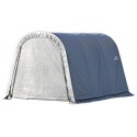 ShelterLogic ShelterCoat 10x12 Gray Garage Kit - Round (77813)