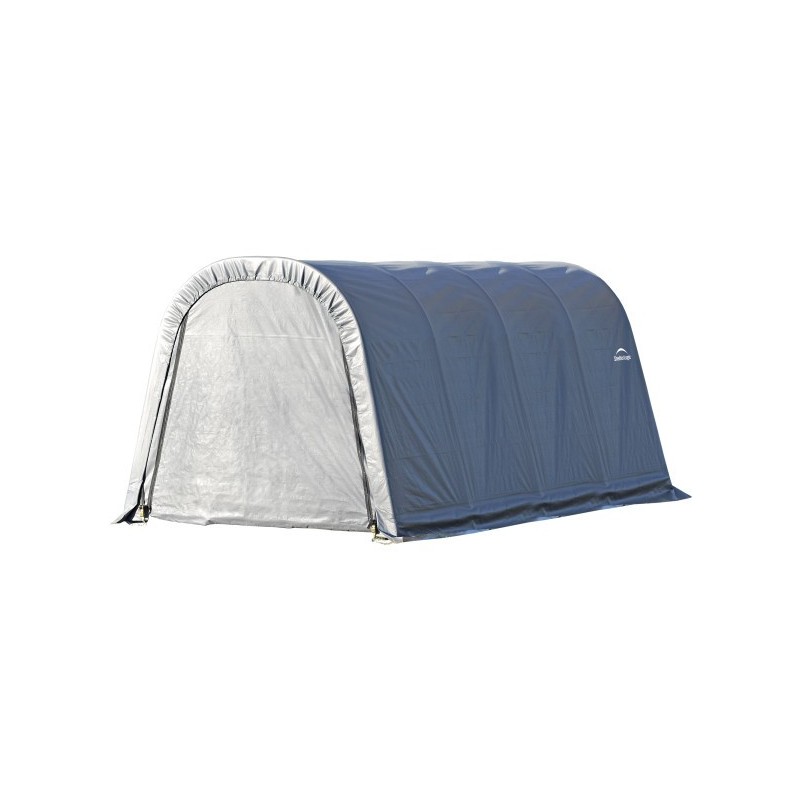 ShelterLogic ShelterCoat 10x16 Gray Garage Kit - Round (77823)
