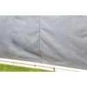 Sojag 10x10 Polyester Meridien Gazebo Curtains - Gray (135-9163742)