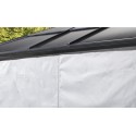 Sojag 10x14  Polyester Meridien Gazebo Curtains - Gray (135-9163766)
