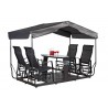 Sojag 4-Seater Houston Brown Garden Glider (113-9159882) Sojag 4-Seater Houston Brown Garden Glider (113-9159882)