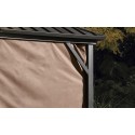Sojag 10xx10 Polyester Dakota Gazebo Curtains - Brown (135-9157369)
