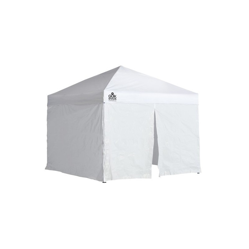 Quik Shade 10x10 Wall Kit - White (137074DS)