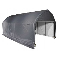 ShelterLogic ShelterCoat 12x24 Gray Fabric Barn Kit (97153)