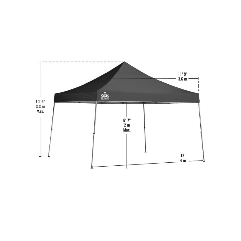 Quik Shade Weekender Elite 12x12 Straight Leg Canopy - White (167515DS)