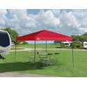 Quik Shade Shade Tech ST100 10x10 Straight Leg Canopy - Red (157377DS)