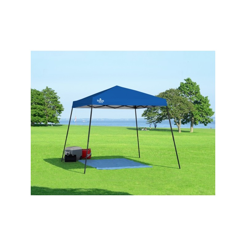 Quik Shade Shade Tech ST56 10x10 Slant Leg Canopy  - Blue (157392DS)