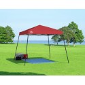 Quik Shade Shade Tech ST56 10x10 Slant Leg Canopy  - Red (157393DS)
