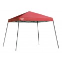 Quik Shade Shade Tech ST64 10x10 Slant Leg Canopy  - Red (157587DS)