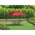 Quik Shade Shade Tech ST81 12x12 Slant Leg Canopy  - Red (167505DS)