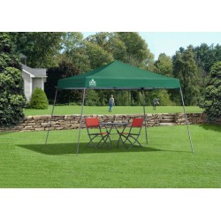 Quik Shade Expedition EX81 12x12 Slant Leg Canopy  - Green (157396DS)