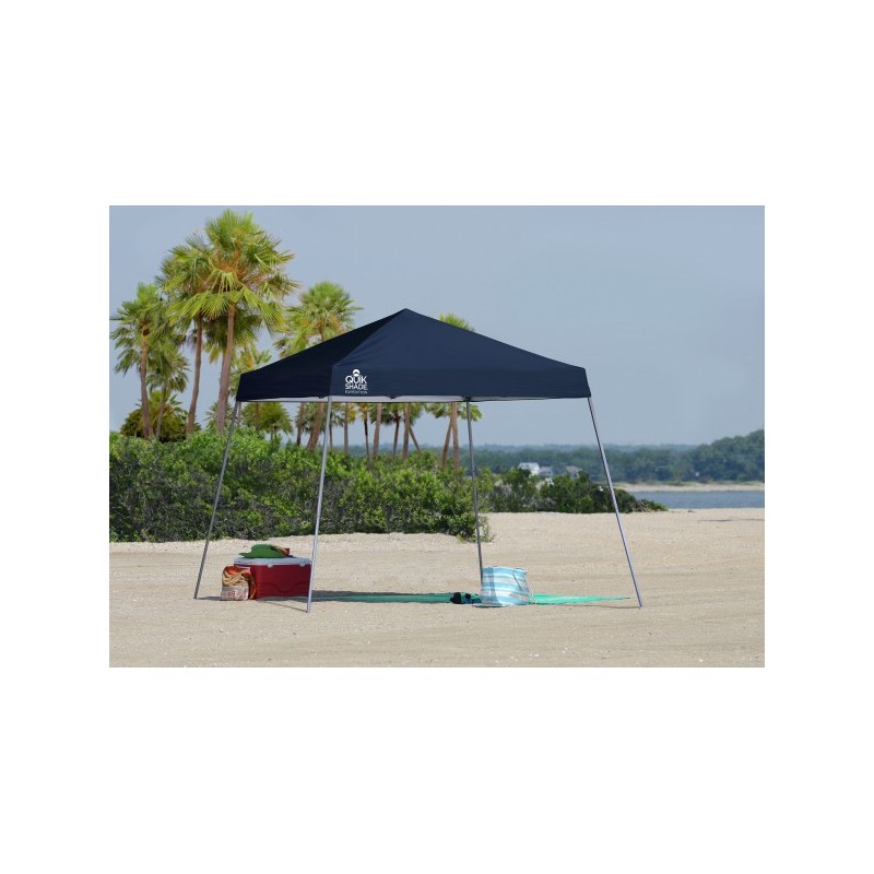 Quik Shade Expedition EX64 10x10 Slant Leg Canopy - Midnight Blue (160716DS)