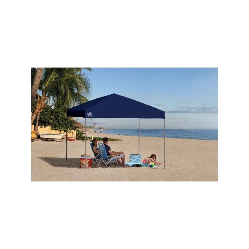 Quik Shade Expedition EX100 10x10 Straight Leg Canopy - Midnight Blue (163450DS)