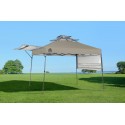 Quik Shade Summit 10x17 Straight Leg Canopy - Taupe (157416DS)