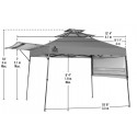 Quik Shade Summit 10x17 Straight Leg Canopy - Blue (157417DS) Quik Shade Summit 10x17 Straight Leg Canopy - Blue (157417DS)