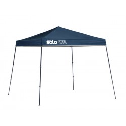 Quik Shade Solo Steel 9x9 Slant Leg Canopy - Midnight Blue (167524DS)