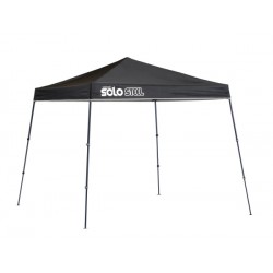 Quik Shade Solo Steel 9x9 Slant Leg Canopy - Black (167558DS)