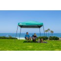 Quik Shade Solo Steel 10x10 Slant Leg Canopy - Turquoise (167534DS)