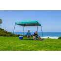 Quik Shade Solo Steel 10x10 Slant Leg Canopy - Turquoise (167534DS)